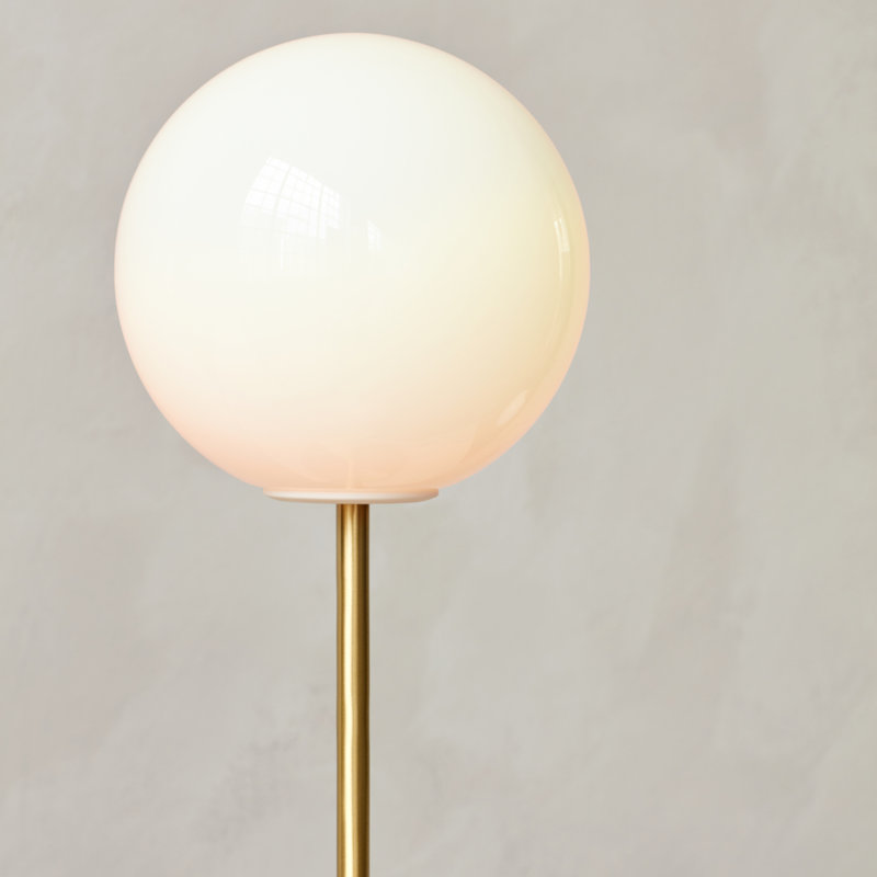 TR Table Lamp, 16.1" H x 7.9" W x 7.9" D, Matte Opal