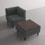 Upholstered Chaise Lounge-602569695