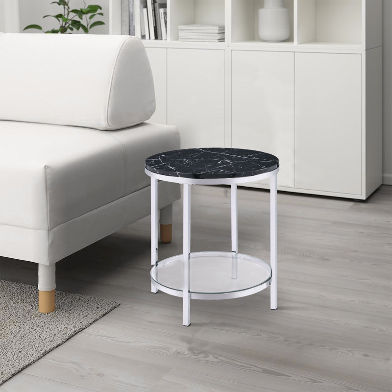 Table de bout avec rangement Morganica