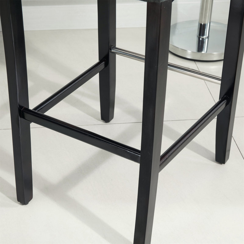Ensemble de tabourets de bar rembourrés en lin polyvalent pour diverses pièces, rehaussant le confort et le style.
