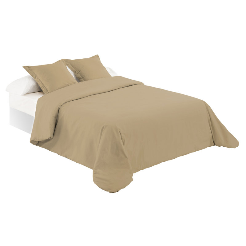 Sosebee Solid Colour Duvet Cover, Purple, 155 x 220cm Duvet Cover