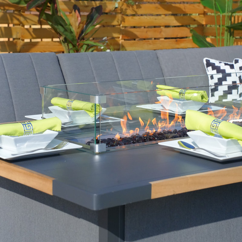 Stills 6 - Person Patio Conversation Set with Cushions