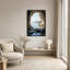 «Rocky Cave» sur toile turquoise et bateau-1950020459