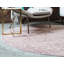 Tapis lilas à motif géométrique Pharaoh-40281804