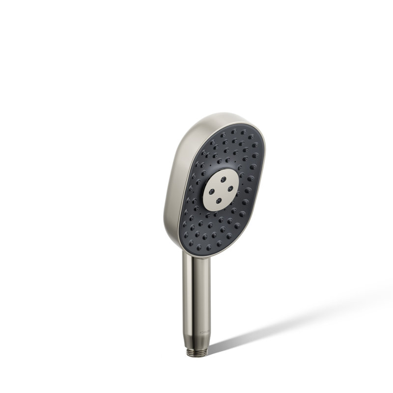 Douche à main multifonctionnelle 2,5 gallons par minute avec la technologie d'induction d'air Katalyst, Nickel poli