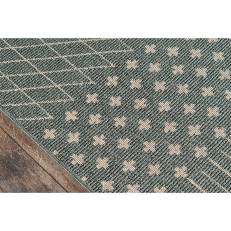 Tapis intérieur / extérieur Alumbaugh, Tapis de couloir 2 pi 3 po x 7 pi 6 po