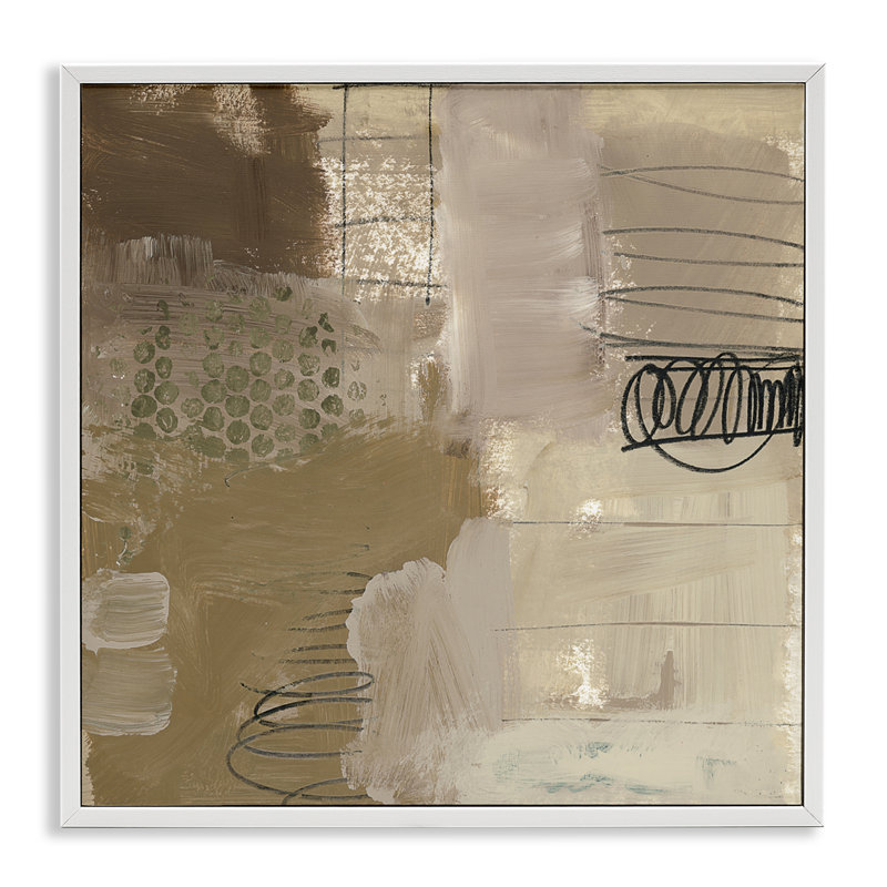 Giclée encadrée «Indulged Homage Composition», conception par Brent Baker, H 12 po x l 12 po