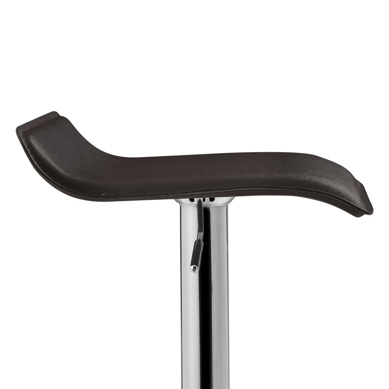 Tabourets de bar Aryelle, Marron foncé