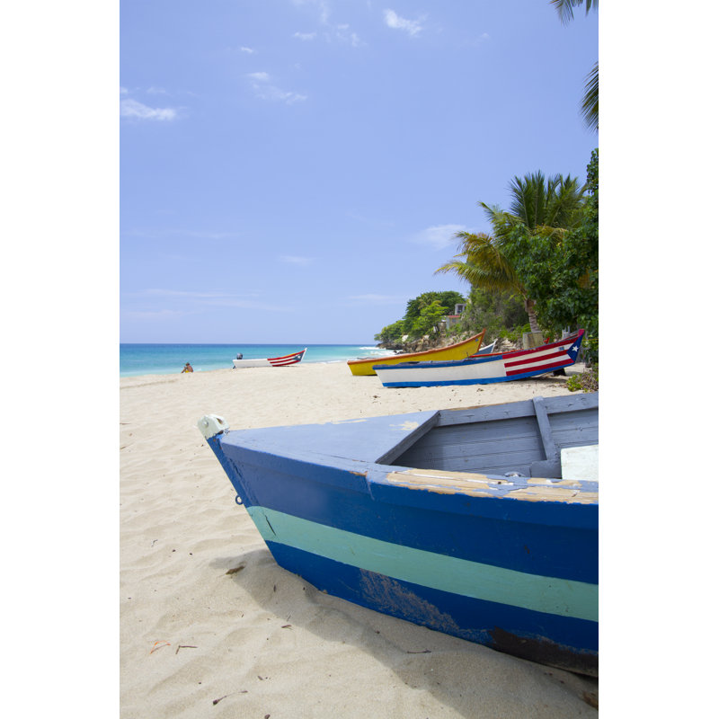 Puerto Rico Boats Vertical, 91cm H x 61cm W
