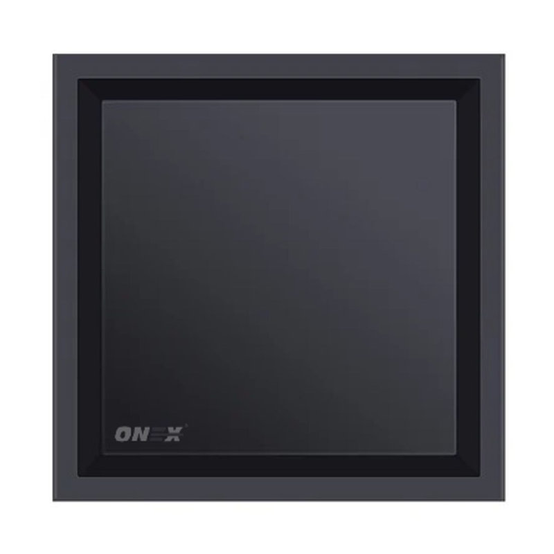Ensemble de fixation en surface 12 po x 12 po, Noir