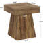 Table de chevet étroite, table d'appoint, table d'appoint carrée pour le salon