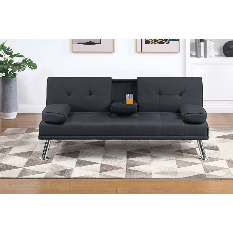 Table pliante ajustable avec porte-gobelets Neston