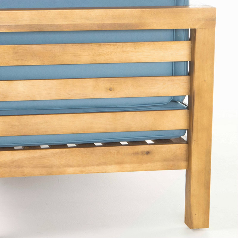 COIN BANC-R, Bleu, Brun