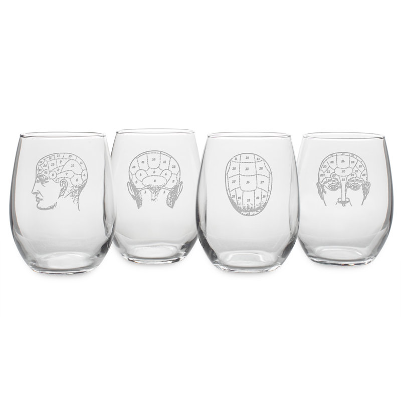 Ensemble de verres à vin sans pied 21 oz 4 pièces Sedlak