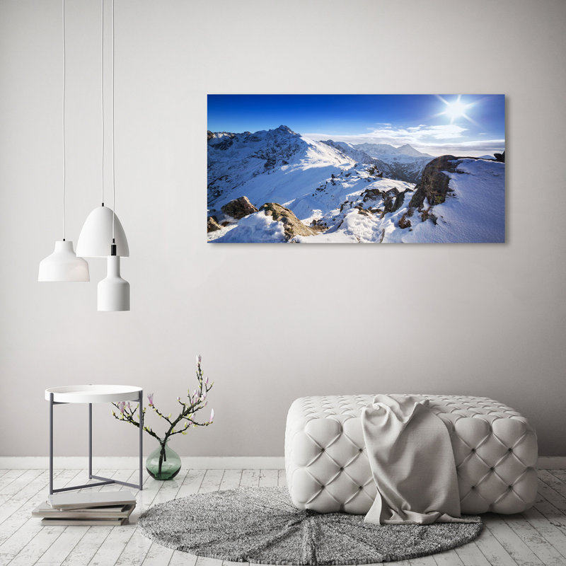Tatra Peak - No Frame Print on Canvas