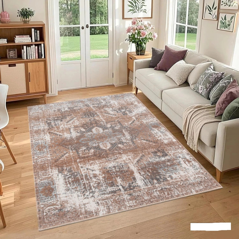 Area Rug, Beige, Rectangle 160 x 230 cm