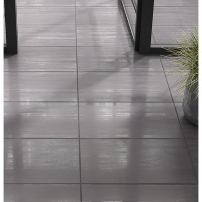 Refinery 12'' W x 24'' L Porcelain Singular Tile