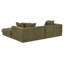 Canapé modulaire Lisbon Davie Nook Olive-1178370481-1178370482