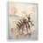 White Floater Framed