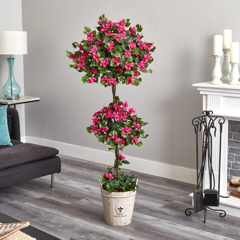 43,5 po plante à fleurs artificielle en pot