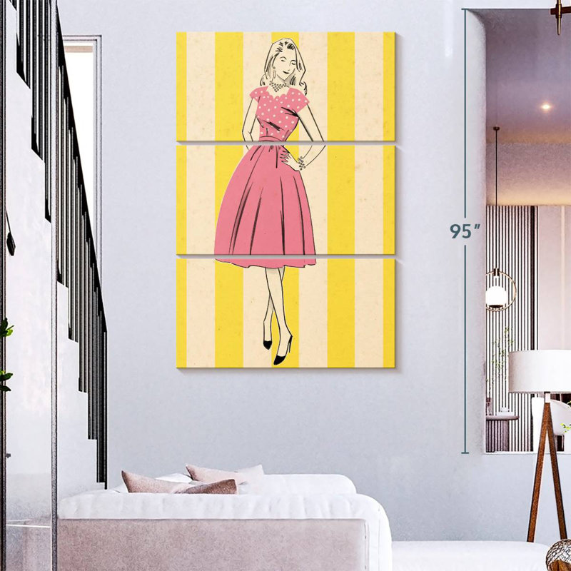 Leisha MCM Woman III, 74" H x 48" W