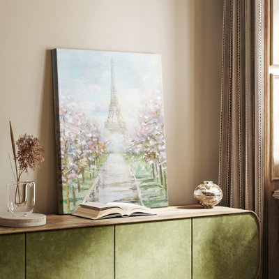 Paris Trees -Gallery Wrapped Cavas