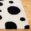Tapis ivoire / noir Camey-484637443
