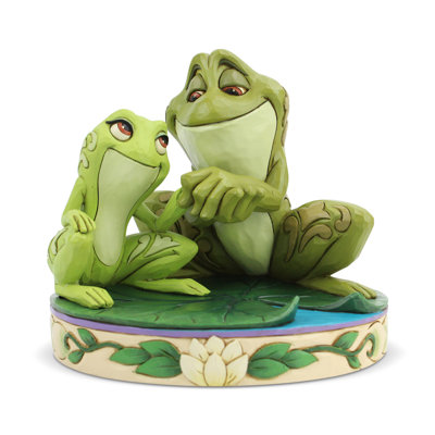 Disney Traditions Tiana and Naveen as Frog Figurine 4.5in H
