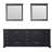 84 In. W X 22 D Double Bath Vanity With 34 Mirrors - Two Interior Cabinets, Fourteen Drawers For Engaging Storage Elegant