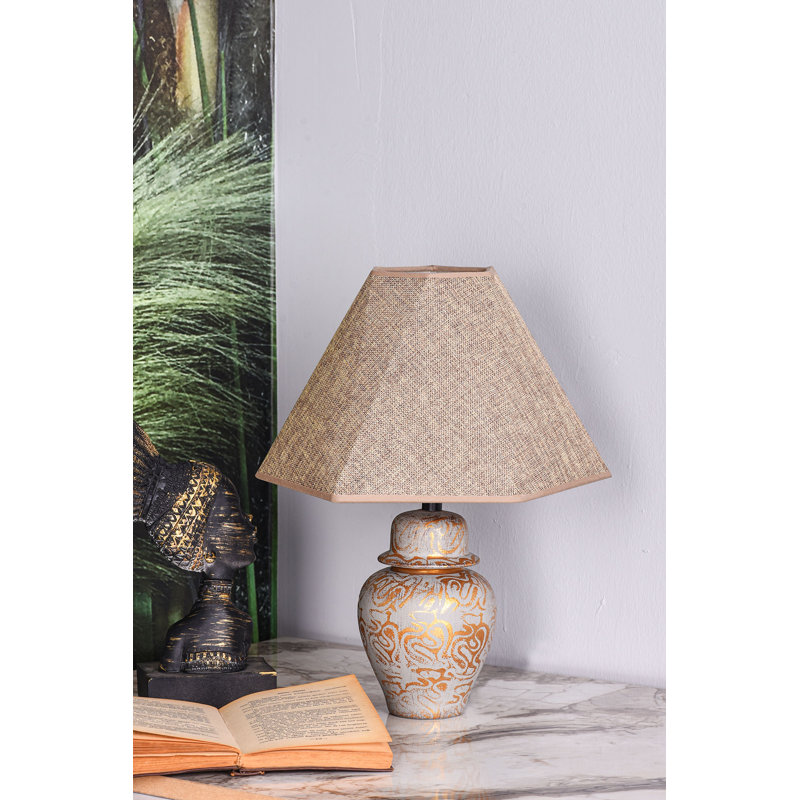 Lampe de table en métal Adrain