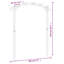 180cm W x 40cm D Wood Arbour in Multicolor