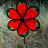 13.5" Rose Spinner with Leaves