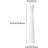 Tall White Vase
