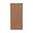 Metal, 20X43 Windowpane Mirror, Black