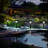 12-Pack Solar Outdoor Lights, Upgraded Waterproof Solar Garden Lights for Patio,Lawn and Yard,Cold White Landscape Lighting