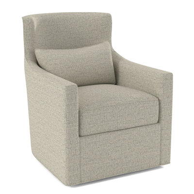Upholstered Swivel Armchair