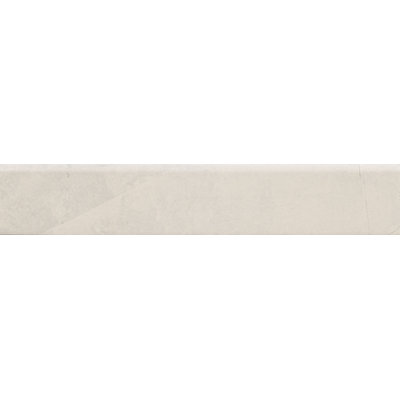 Sande 18"" x 3"" Porcelain Bullnose Tile Trim in Ivory -  MSI, NSANIVO3x18BN-K