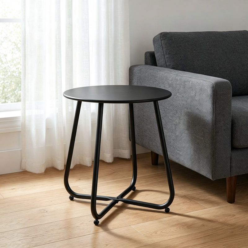 Table d'appoint 18 po, Black