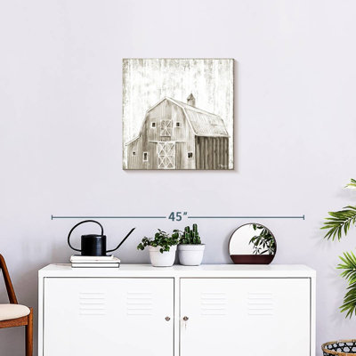 Lilie grange en bois blanc I
