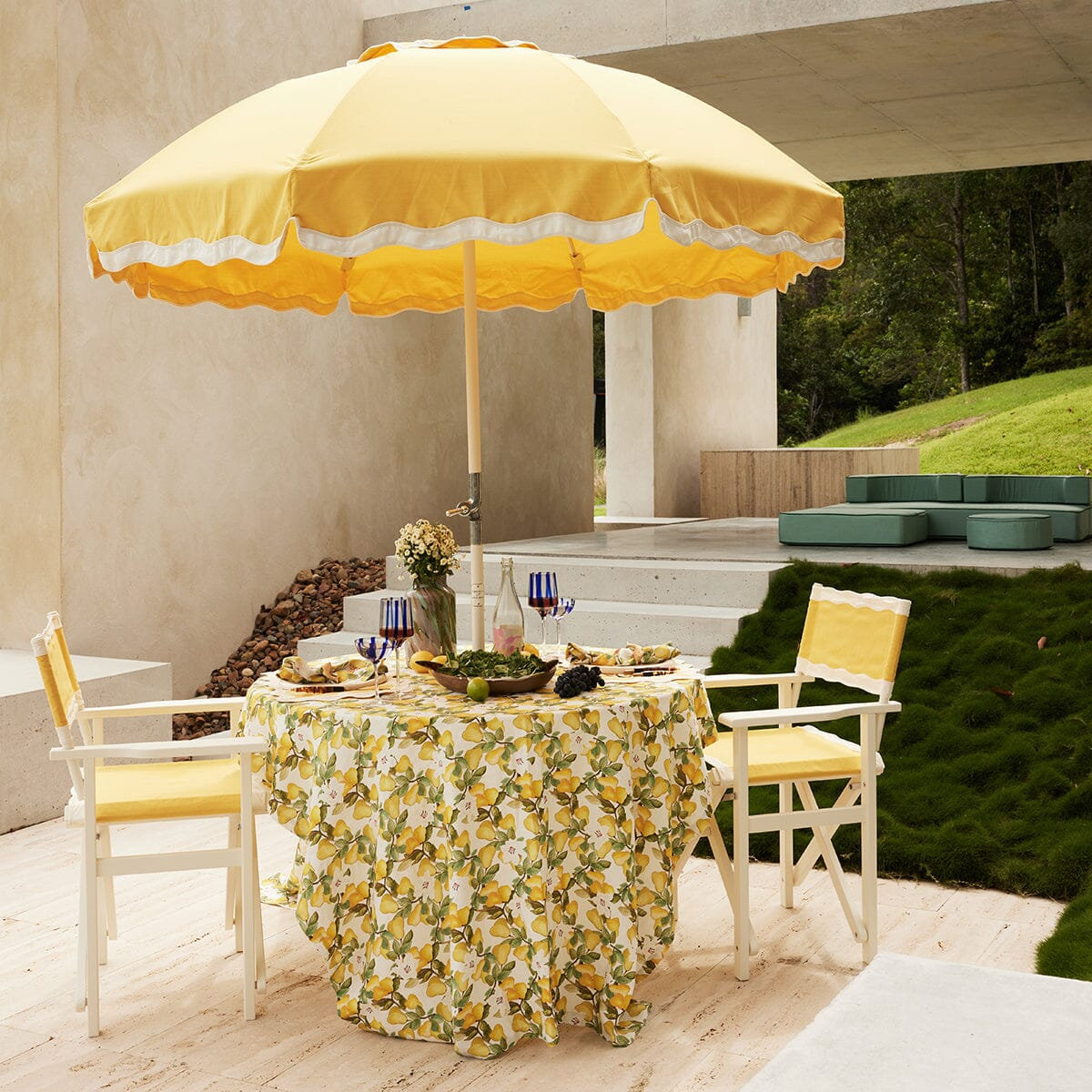 Club 6.6' Beach Umbrella, Rivie Mimosa