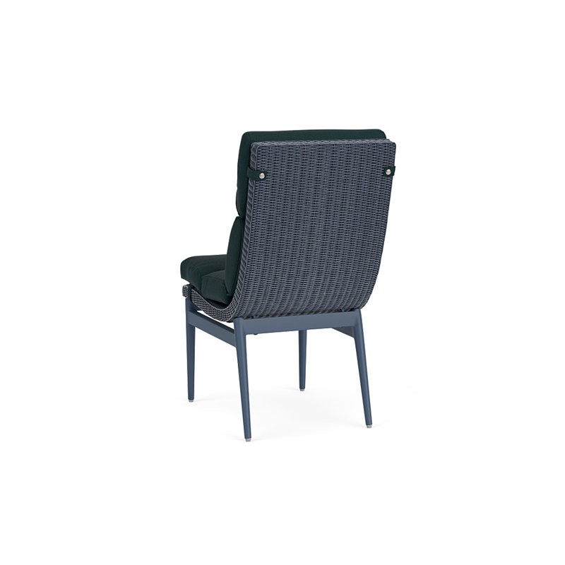 Cascade Outdoor Dining Side Chair, Sandberg Lagoon, Denim Blue