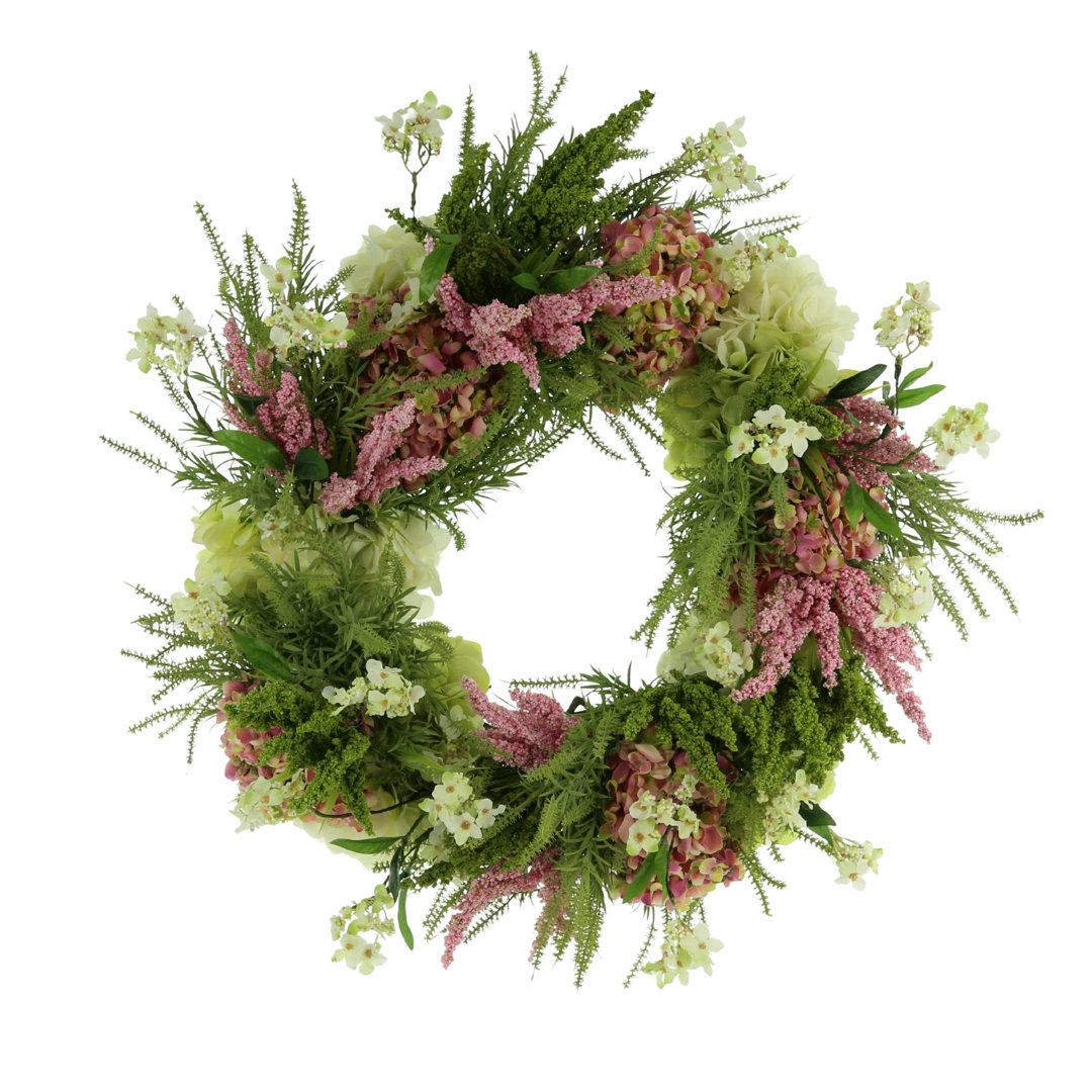 Handcrafted Faux 26'' Wreath The Holiday Aisle®