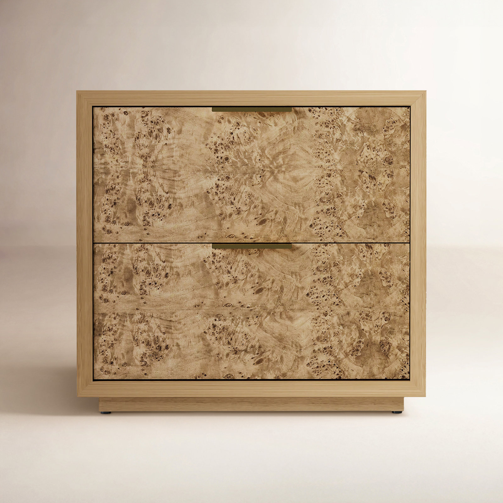 Rosen Mahogany Nightstand, Natural