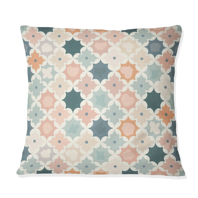 Carreaux marocains verts et roses - Boho