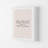 She Dreams More Often Than She Sleeps Blush Type by Planeta444 - Typography Print on Paper-1766926823-1776863562
