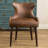Laurinda Faux Leather Wingback Chair