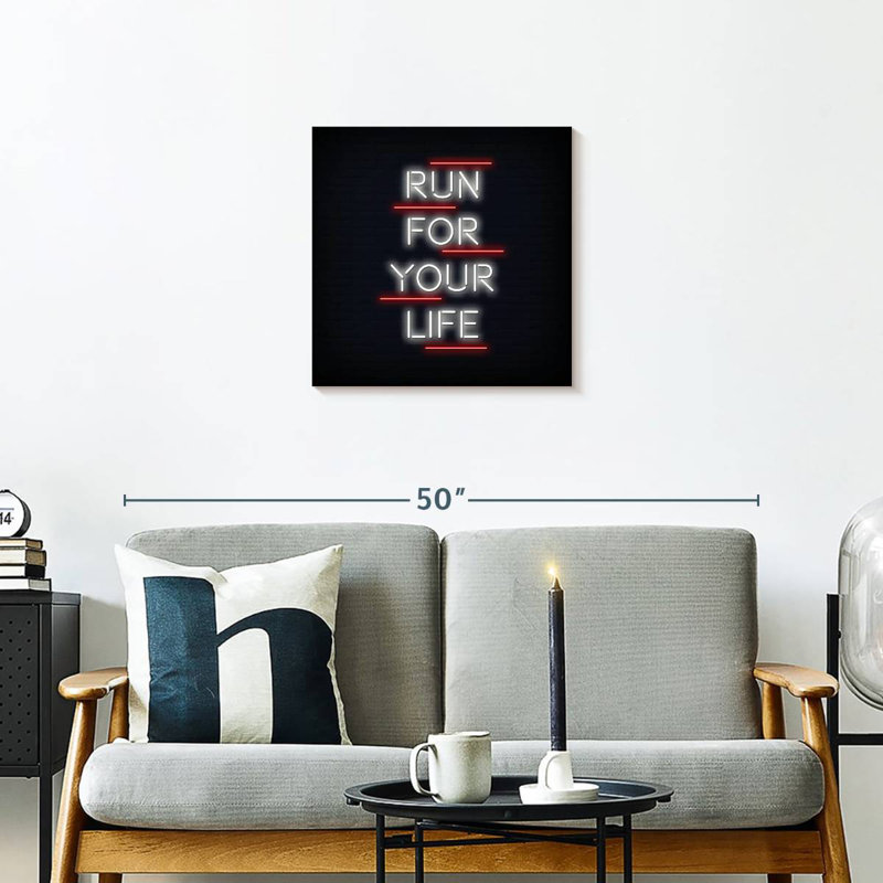 Tergel Neon Run For Your Life