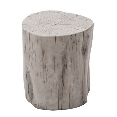 Calmas Round Outdoor Side Table , 19.3'' in. W 18.5'' in. D