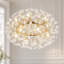 Lustre rond en cristal Dandelion