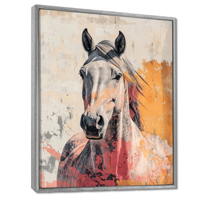 «Dughall Native Horse Freedom Unbridled V», reproduction sur toile